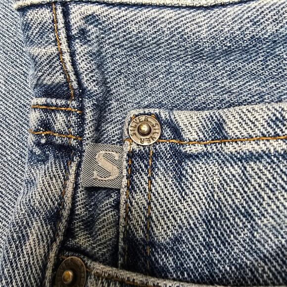 Silver Jeans Frisco High Rise Straight Leg Button Fly Jeans Size 26 - Picture 8 of 13